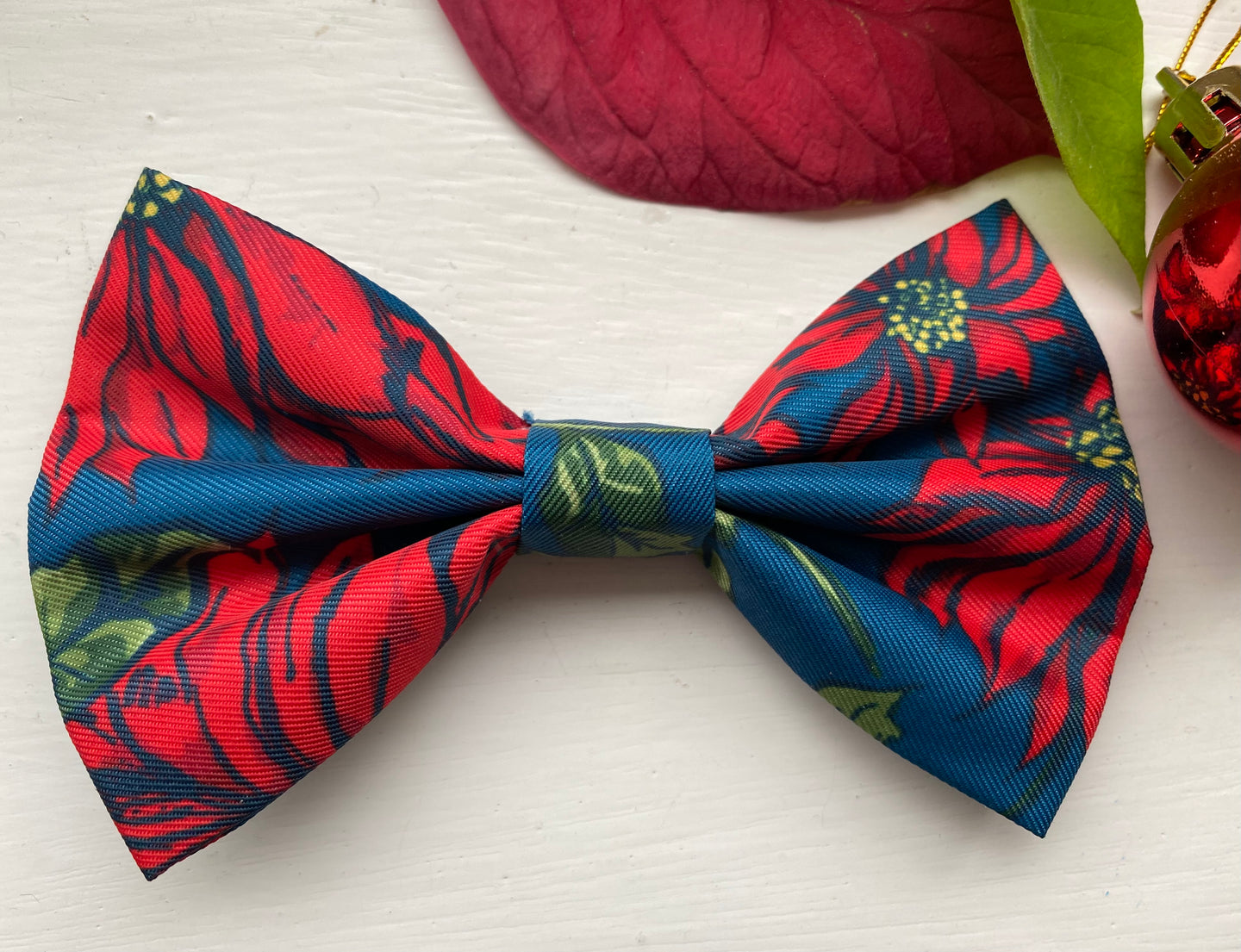 Festive floral bow tie Limited edition print