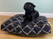 Load image into Gallery viewer, Pet bed cover- Brushed paint check print
